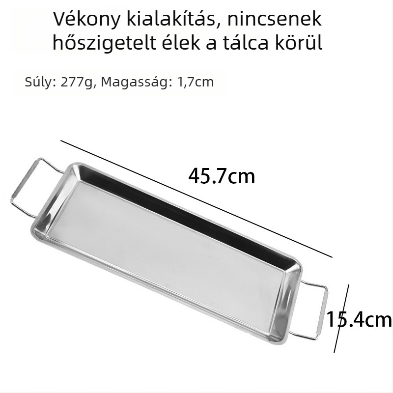 Összecsukható rozsdamentes acél csirkecomb-állvány BBQ-hez és kültéri grillezéshez, korrózióálló