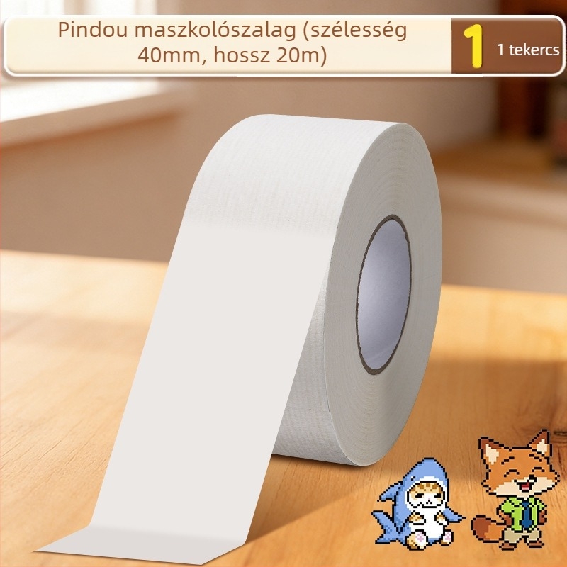 Nagy mintás gyöngyökhöz maszkoló papír — sablonvédelem vasalás közben, csúszás- és deformáció elleni védelem, washi szalaggal