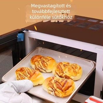 Szilikon bevonat sütőpapír sütőhöz és Air Fryerhez, élelmiszer-minőségű, zsírelnyelő papír, 20 m hosszú tekercs