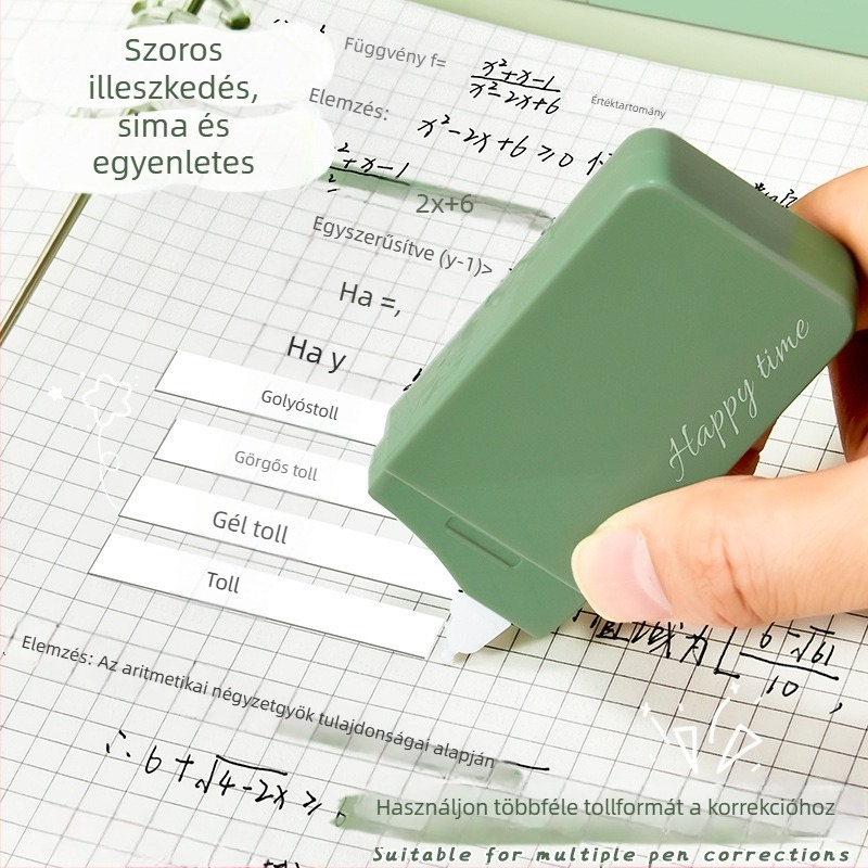 Gradiens korrigáló ragasztószalag, többfunkciós, csendes és sima, nagy kapacitású, általános iskolások számára