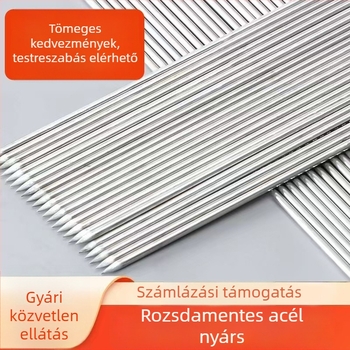 Mágnesmentes rozsdamentes acél kerek nyársak bárányhoz – kültéri grillnyársak