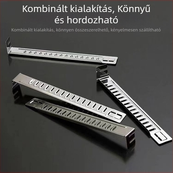 Szélvédő gyűrű kempinggáz-főzőhöz – fedél és deflektor kültéri főzéshez