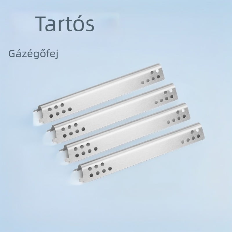 Emailezett melegítő lemez tűzfalas és teleszkópos pajzssal, szélvédett, multifunkcionális kazettás tűzhelyhez