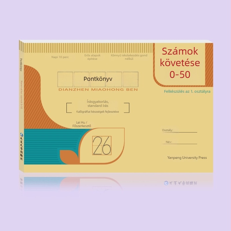 0–100 számok nyomvonalas gyakorlatfüzet óvodásoknak – ceruzás gyakorlás