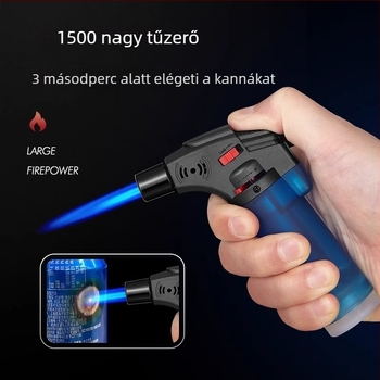 Szélvédett gyújtó készülék moxibusztációhoz, gyújtó pálcikákhoz (moxa), szivar gyújtó, közvetlen áramlású hegesztőpisztoly, hosszú fúvóka