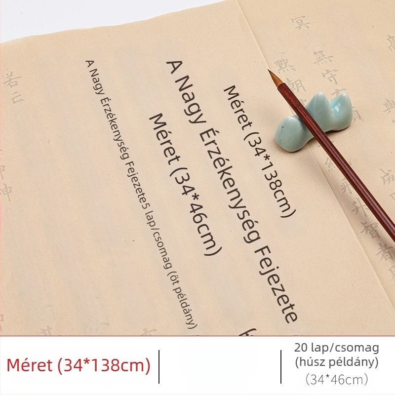 Taoista iratok másolófüzete: Tao Te Ching, Daode Jing, Yin Fu Jing, Kis méretű reguláris kalligráfia, Ecsettel írás, Nyomkövetés és újraírás Xuan papíron