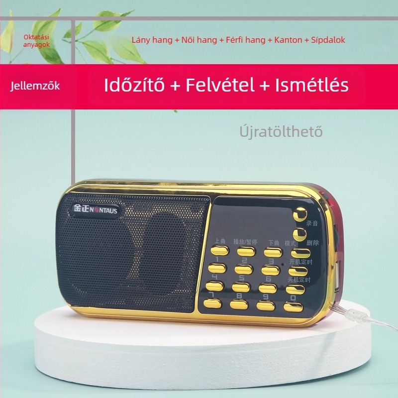 Madárbeszéd oktató készülék