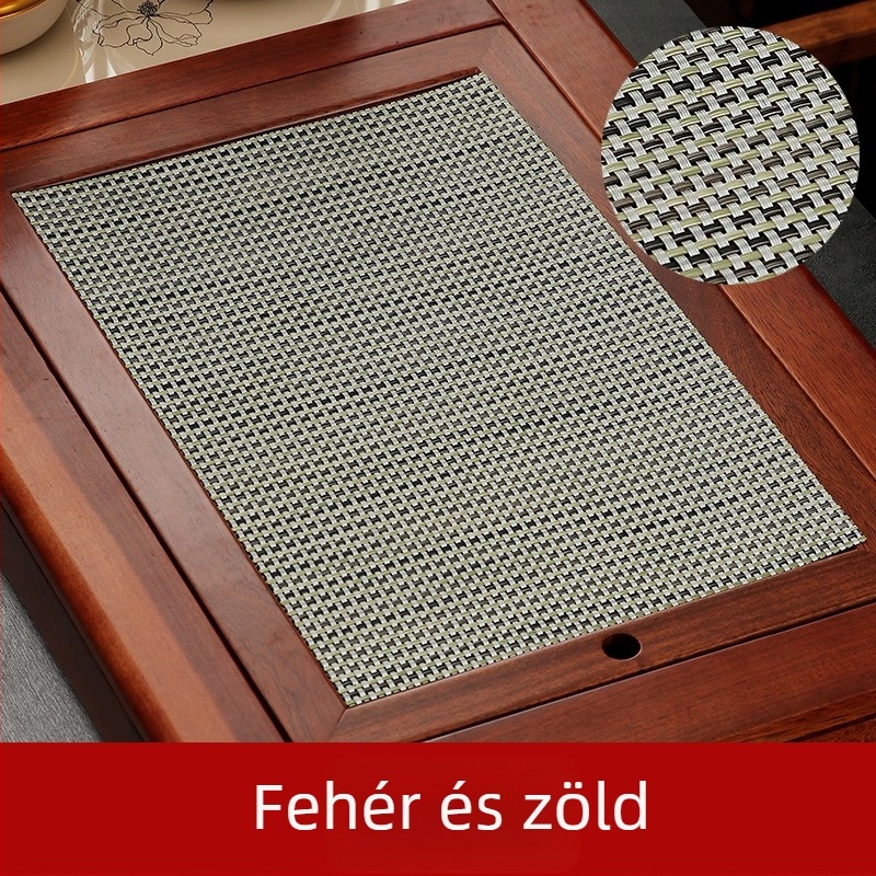 Kung Fu teáskészlet kiegészítők: tea-maradványok szűrőpárna, vízálló teaalátét, bambusz alátét, teás asztal és tál, tea-maradvány háló