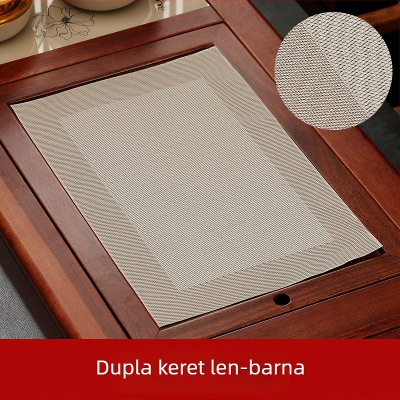 Kung Fu teáskészlet kiegészítők: tea-maradványok szűrőpárna, vízálló teaalátét, bambusz alátét, teás asztal és tál, tea-maradvány háló
