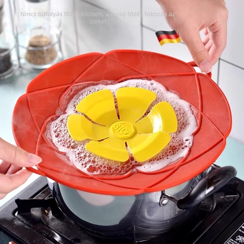 Szilikon vákuumfedő edényekhez és csészéhez, hőálló, könnyen tisztítható