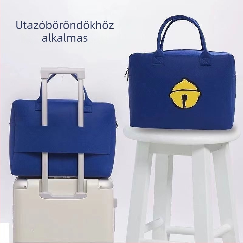 Filcből készült gyerekeknek utazótáska, állatmintás, nagy kapacitású, könnyű rövid utazásokhoz