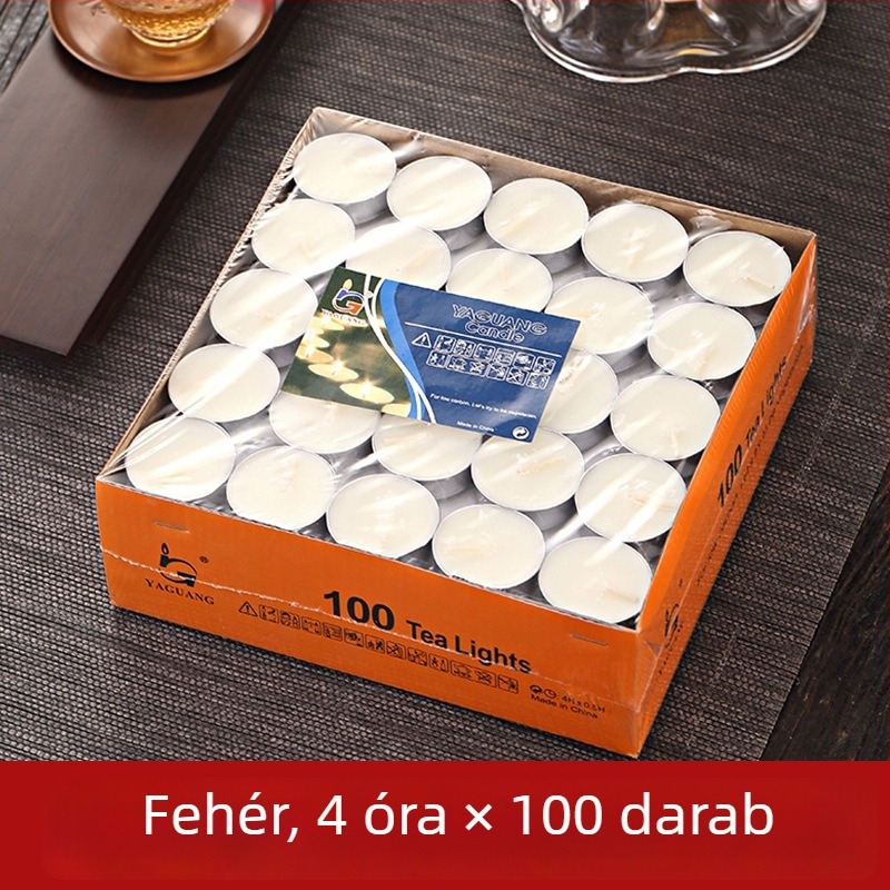 Bohócos születésnapi gyertya füstmentes aromaterápiás vajlámpával és teakészítő melegítővel otthon Buddhának felajánláshoz