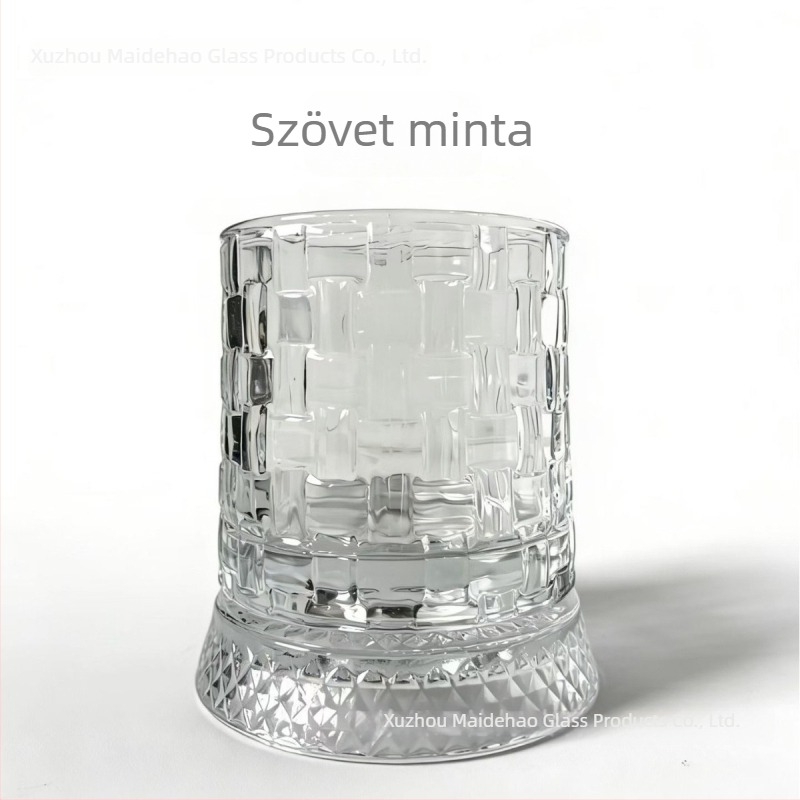 Forgó whisky pohár készlet – felújított, luxus otthoni használatra