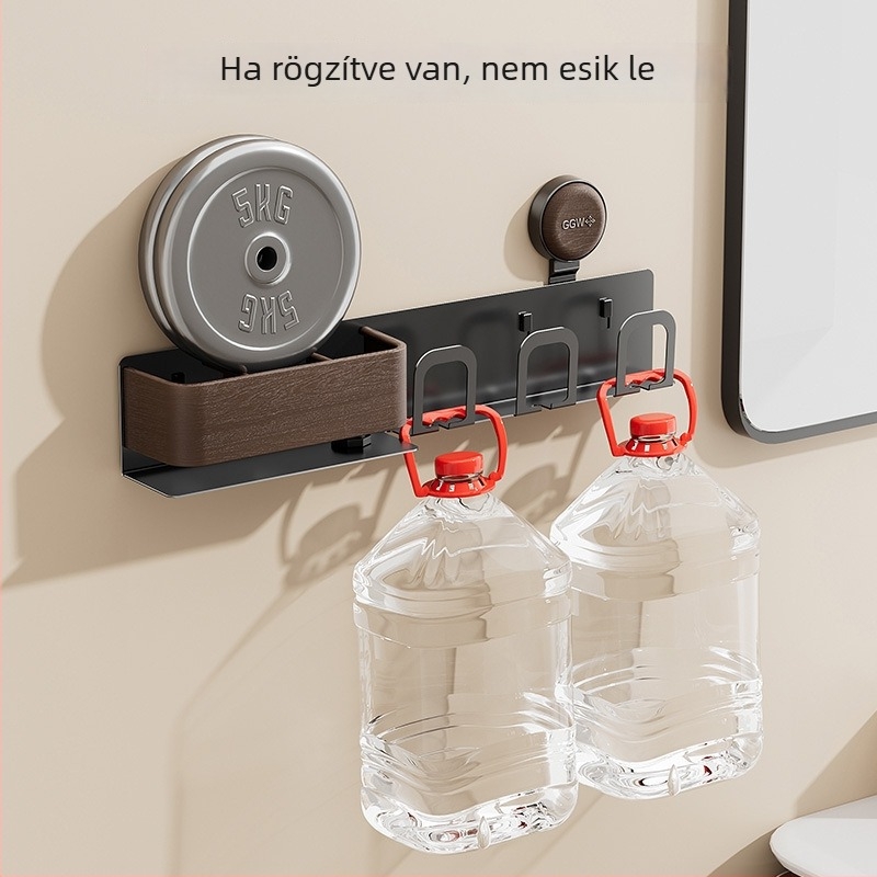Fali fogkefetartó szívócsésével, fúrás nélkül, fürdőszobába