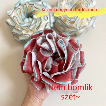 Új, tartós fürdőgolyó – nagy méret, ideális zuhanyozáshoz és fürdéshez, radírozáshoz