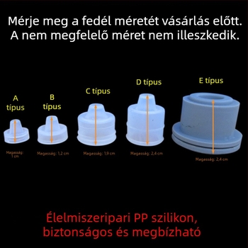 Midea/Supor nyomásos edényekhez: úszó szelep, fedél tömítése, önzáró szelepmag, kis gumigyűrű