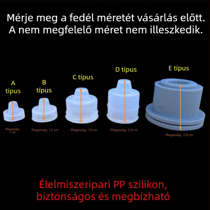 Midea/Supor nyomásos edényekhez: úszó szelep, fedél tömítése, önzáró szelepmag, kis gumigyűrű