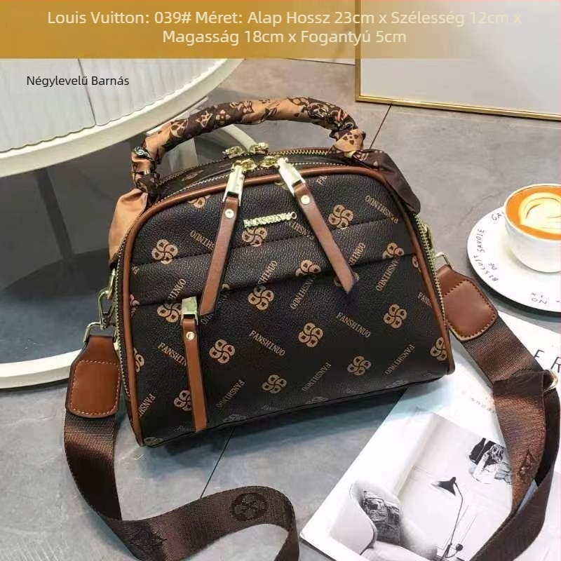Női PVC válltáska, crossbody, közepes méret, ovális forma, utcai stílus, nagy kapacitás, belső zseb, cipzár, mindennapi használatra, dupla vállpánt.