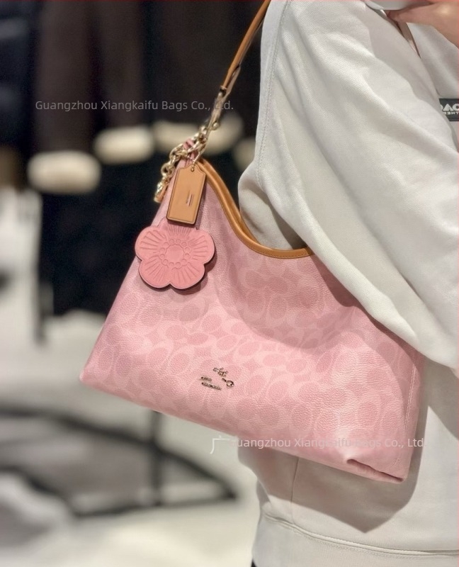 Koujia új rózsaszín Valentin-napi hobo táska, váll- és hónalj-stílus, bucket kialakítás, Jasmine 25 Tote, Boston Pillow Bag