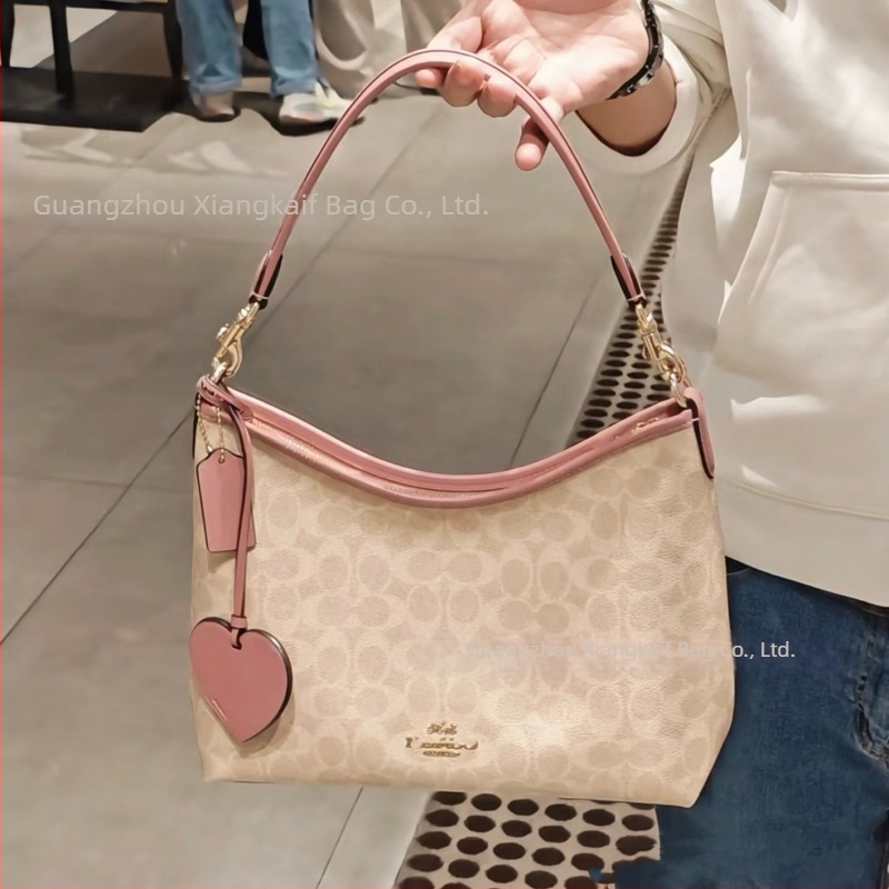 Koujia új rózsaszín Valentin-napi hobo táska, váll- és hónalj-stílus, bucket kialakítás, Jasmine 25 Tote, Boston Pillow Bag