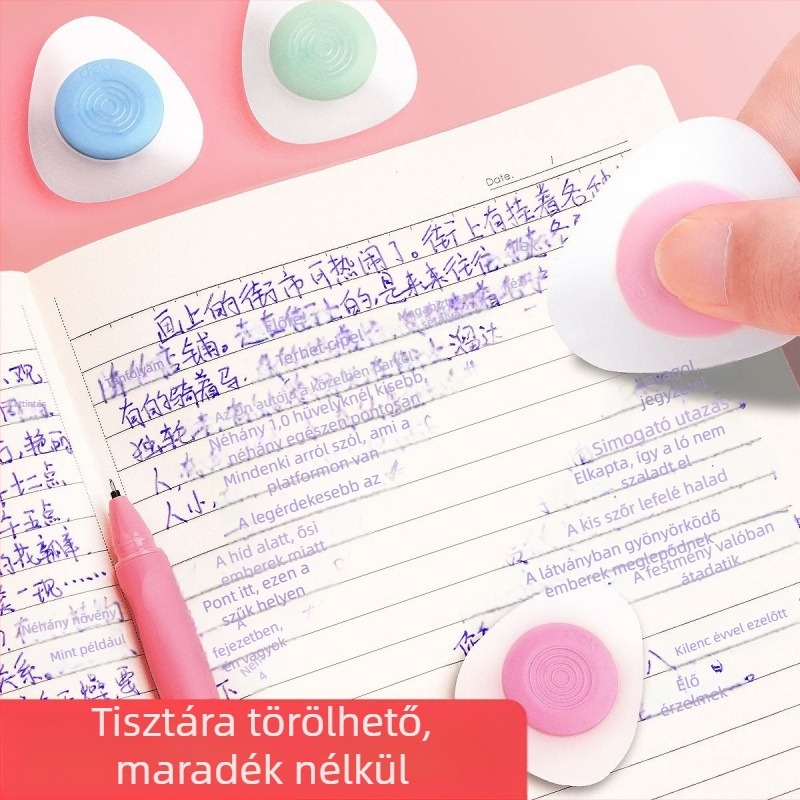 Hőérzékeny radír, zselés toll, mágikus radírpálca általános iskolásoknak