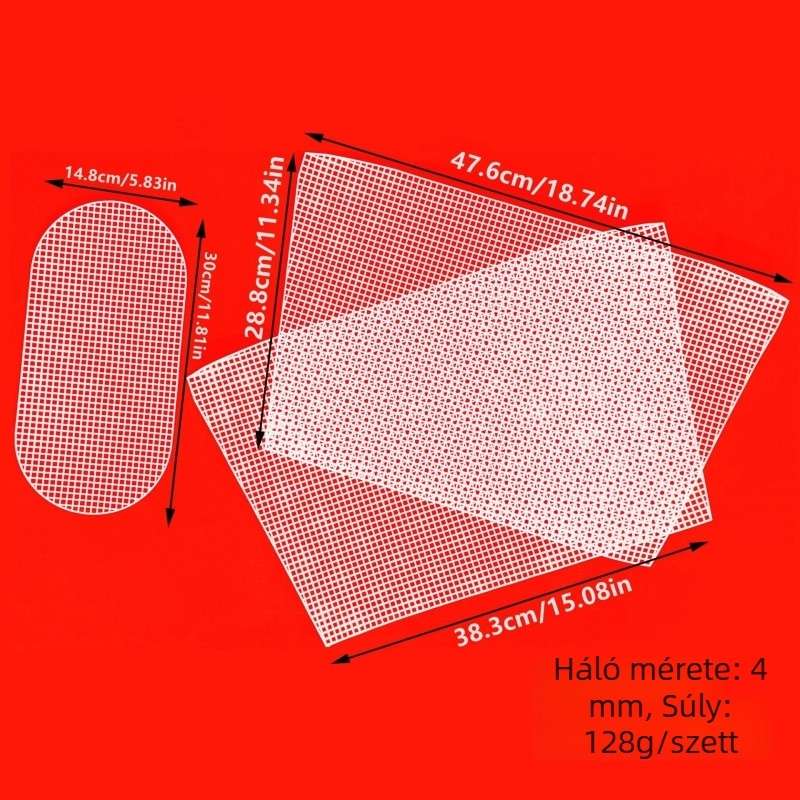 DIY mini vödör-stílusú táska ciúscsal — kézzel szőtt hálós táska műanyag lemezekből készült anyagból nőknek