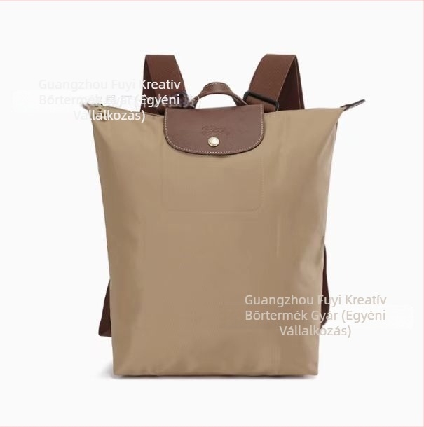 Longxiang nylon nagy hátizsák – könnyű összecsukható, vízálló, 20-35L, 15 hüvelykes laptophoz, mindennapi használatra
