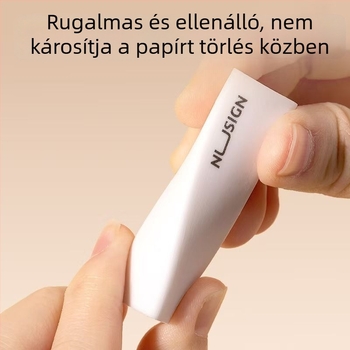 Deli NS151 Háromszög alakú radír porgyűjtővel általános iskolások számára