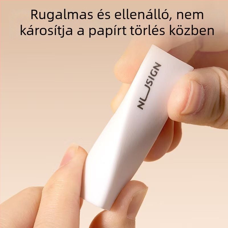 Deli NS151 Háromszög alakú radír porgyűjtővel általános iskolások számára