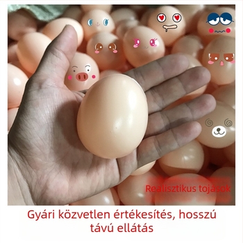 Óvodás gyerekeknek készült kézzel készített DIY élethű húsvéti tojások – ajándék, otthoni dekoráció és rendezvényekhez kreatív függő díszek