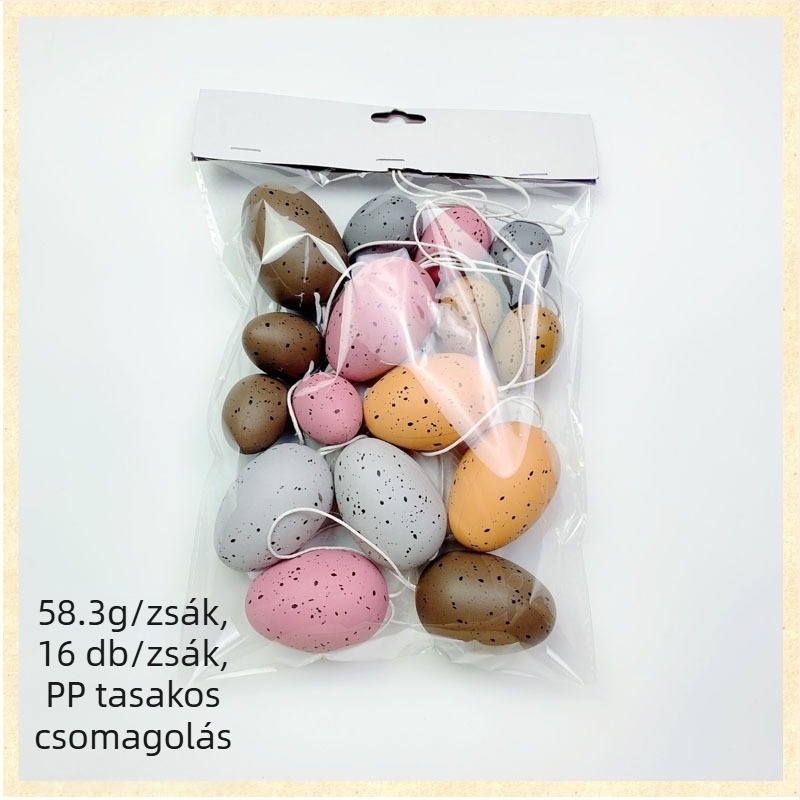 Húsvéti fújt üvegtojások gyerekek DIY-hoz – valósághű utánzatok