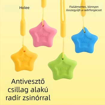 Ötágú csillag radír – tiszta törlés, nyom nélkül, 6–18 éveseknek, uniszex