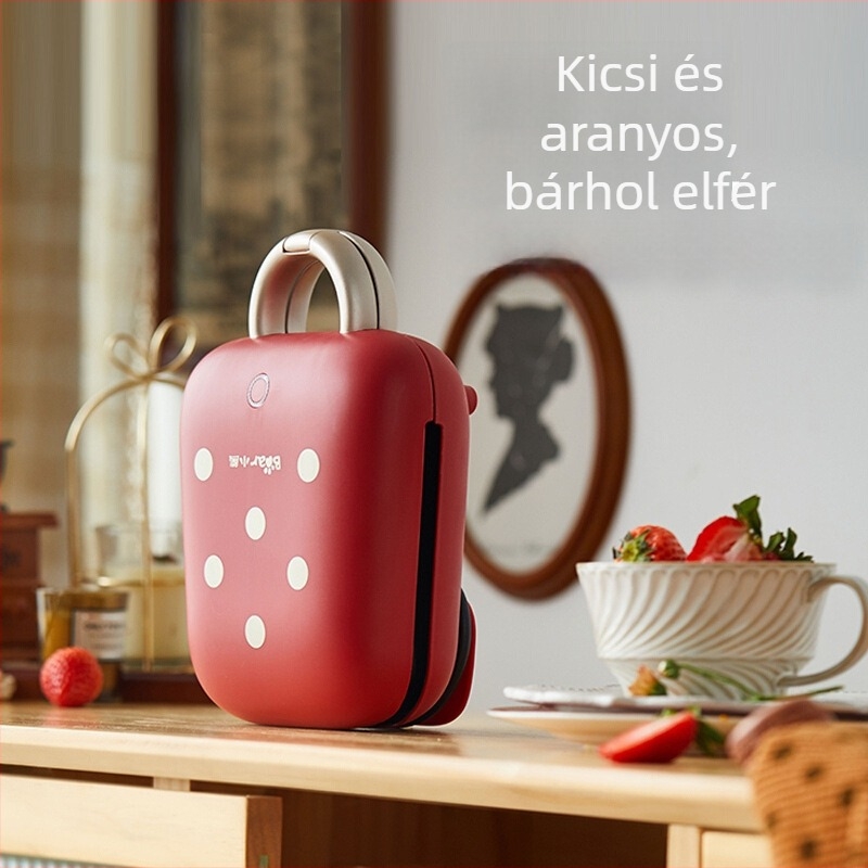Bear SMZ-B05N1 Multifunkcionális reggeli készülék: szendvicssütő, kenyérsütő és kétoldalas elektromos grill