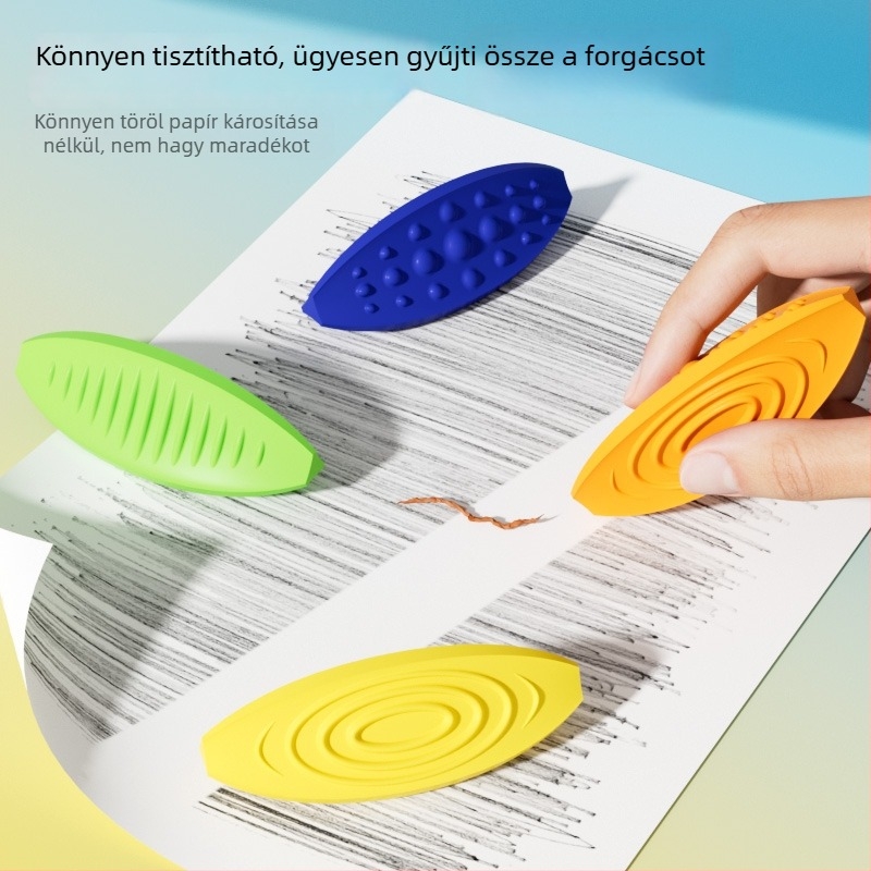 Little Genius lime illatú szenzoros kő radír általános iskolások számára, ADHD, kreatív figyelemfejlesztés