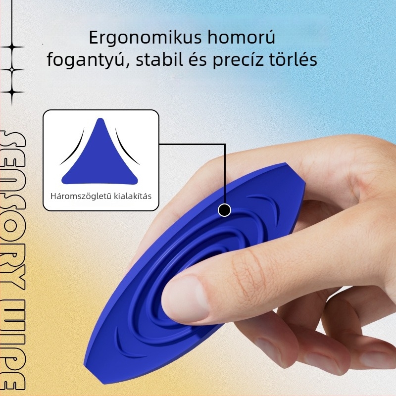 Little Genius lime illatú szenzoros kő radír általános iskolások számára, ADHD, kreatív figyelemfejlesztés