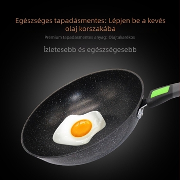 Romani Maifan kőból készült 3 darabos edénykészlet – megerősített kivitel, tapadásmentes, otthoni használatra