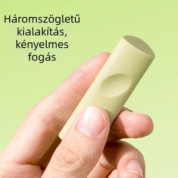 Deli Ns799 Zöld háromszög alakú radír, törmelékszívóval