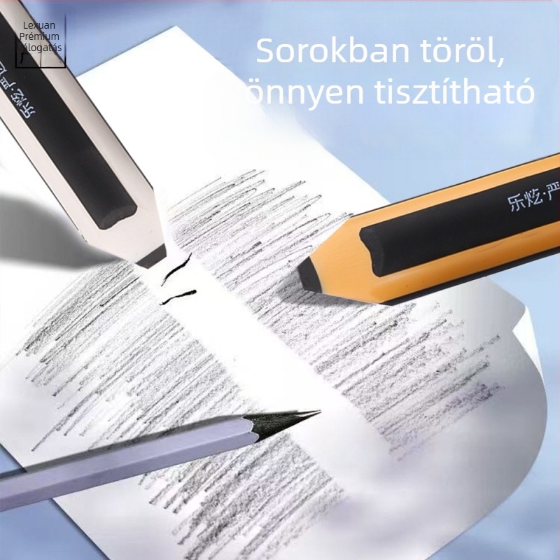 Le Xuan háromszög alakú radír ceruzákhoz, könnyen tisztítható