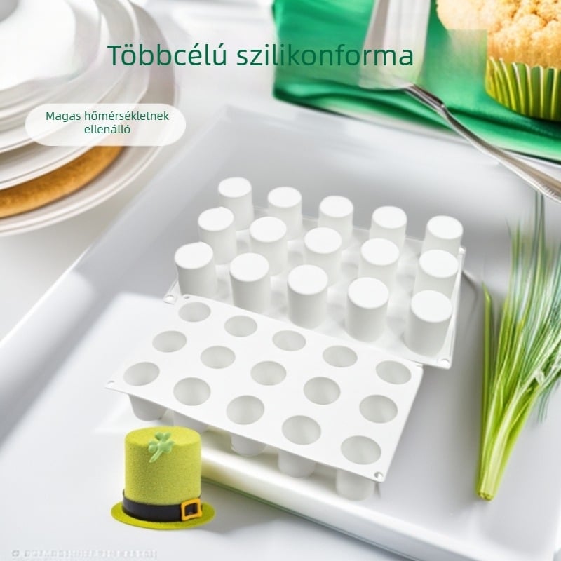 15 rekeszes szilikon mousse torta forma
