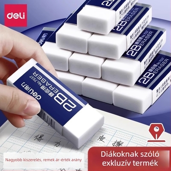 2B radír általános iskolások számára — tiszta, nem toxikus
