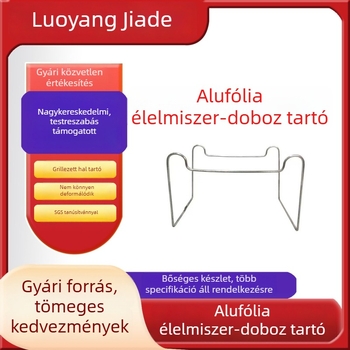 Egyszer használatos mini forró fazék állvány, alumínium tál és alkohollámpa