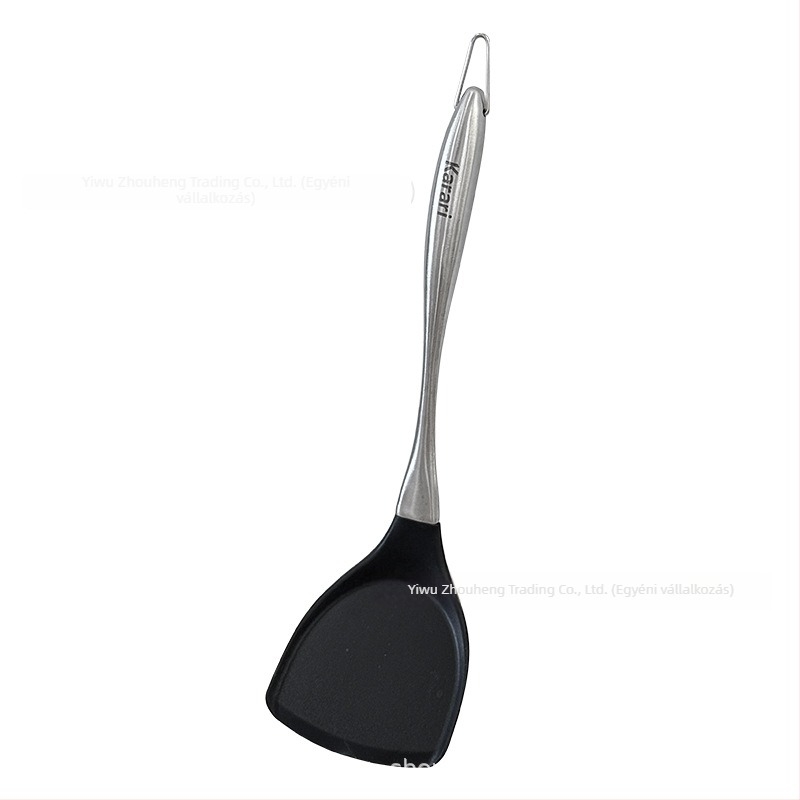 Kalari szilikon spatula rozsdamentes acél nyéllel, konyhai spatula, élelmiszer-minőség, hőálló, tapadásmentes