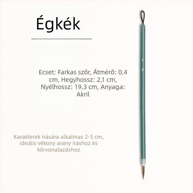 Kezdőknek szóló ecsetkaligráfia gyakorlófüzet Slim Gold Script stílusban: vonások, radikális részek és ecsetvonások kontrollja