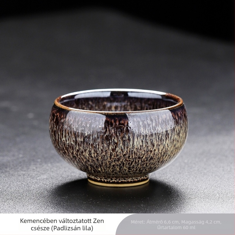 2023 új Jun Kiln Jianzhan kerámia teáscsésze készlet – Gongfu tea készlet, kis teáscsészék