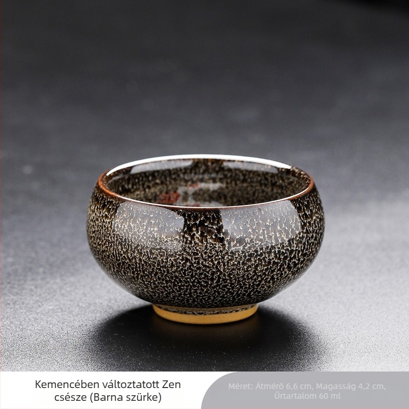 2023 új Jun Kiln Jianzhan kerámia teáscsésze készlet – Gongfu tea készlet, kis teáscsészék