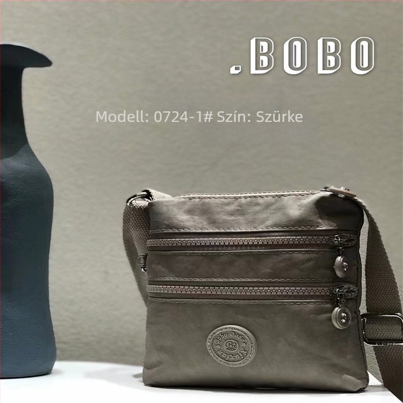 Női több rekeszes crossbody táska Oxford anyagból, vízálló, kompakt függőleges négyszögletes formájú, mindennapi használatra