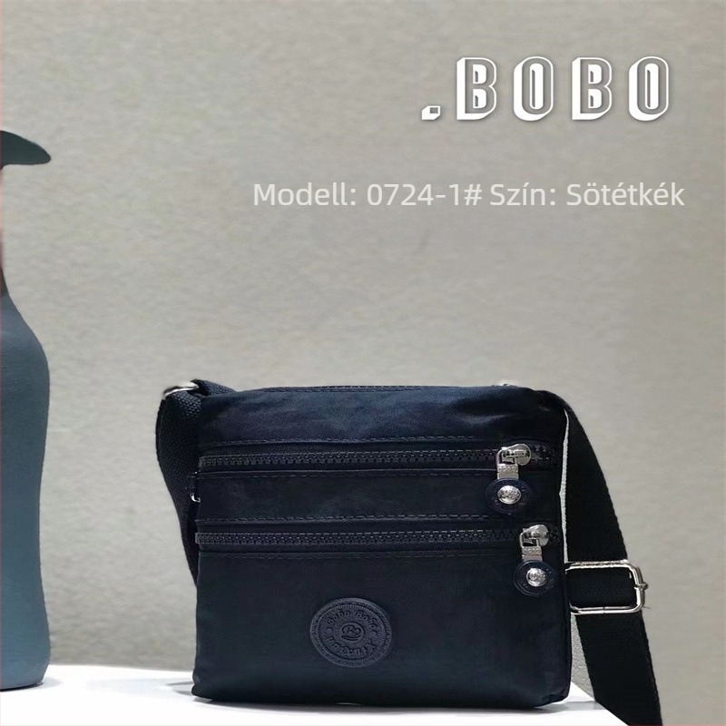 Női több rekeszes crossbody táska Oxford anyagból, vízálló, kompakt függőleges négyszögletes formájú, mindennapi használatra