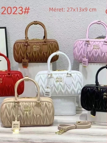 2024 női PU crossbody táska, bowling stílus, redőzetes, vízszintes négyzet alak, közepes méret, cipzár, mindennapi használatra