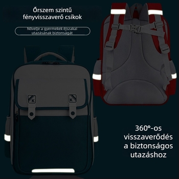 Személyre szabott általános iskolás hátizsák logónyomással, könnyített és gerinckímélő gyerek hátizsák szöveges nyomtatással