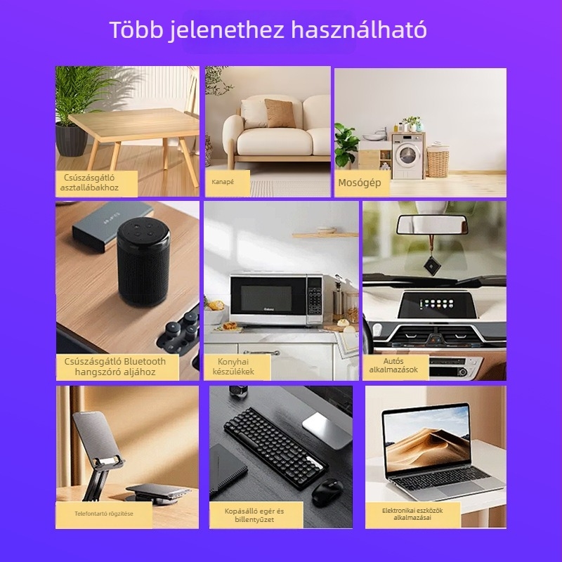 Készleten szilikon tömítések, csúszásmentes kerek szilikon talpbetétek, öntapadós tömítő és lengéscsillapító párnák elektronikai eszközökhöz